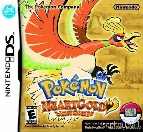 Pokemon - HeartGold Version (USA) Game Cover